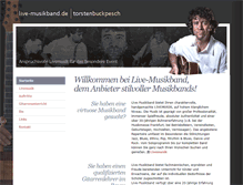 Tablet Screenshot of live-musikband.de